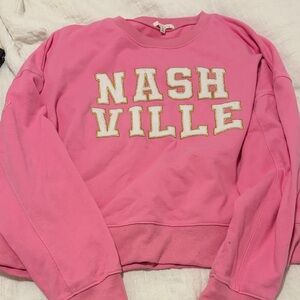 Pink Nashville Sweatshirt